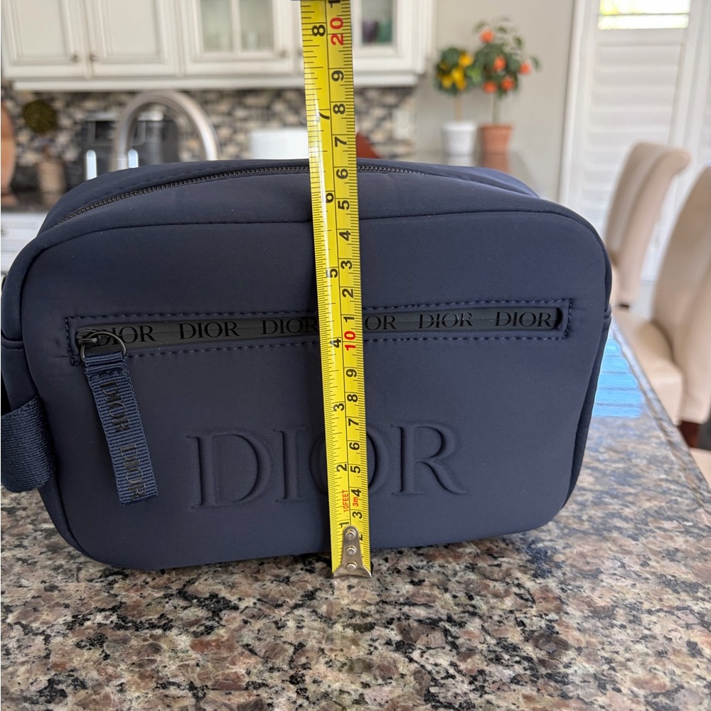 Dior Men's Midnight Blue Toiletry Bag - Picture 7 of 9